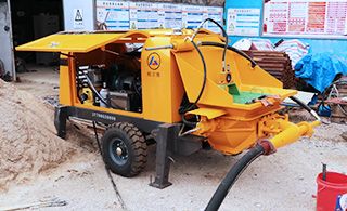 远距离喷浆机特点-机械化智能化施工更省力[极悦]